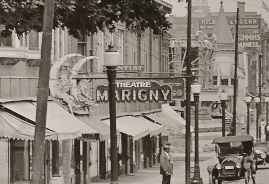 Marigny Theatre - 1916 Photo From David Jones